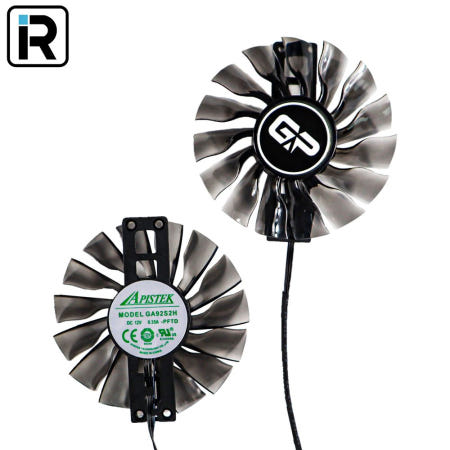 이엠텍 PALiT RTX 2080Ti GAMING PRO D6 그래픽카드 팬 수리 교체 쿨러 GA92S2H