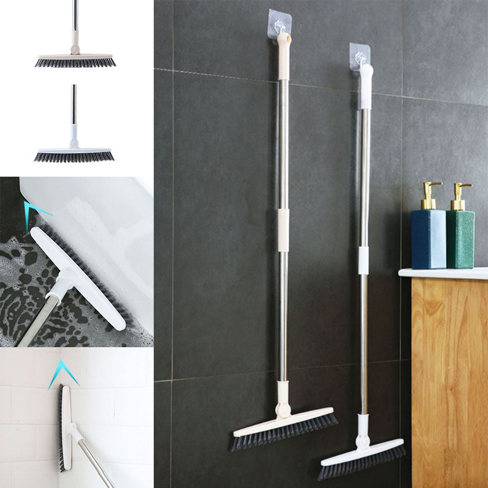 일자 틈새 청소솔 각도조절 화장실 벽코너 욕실 바닥 밀대