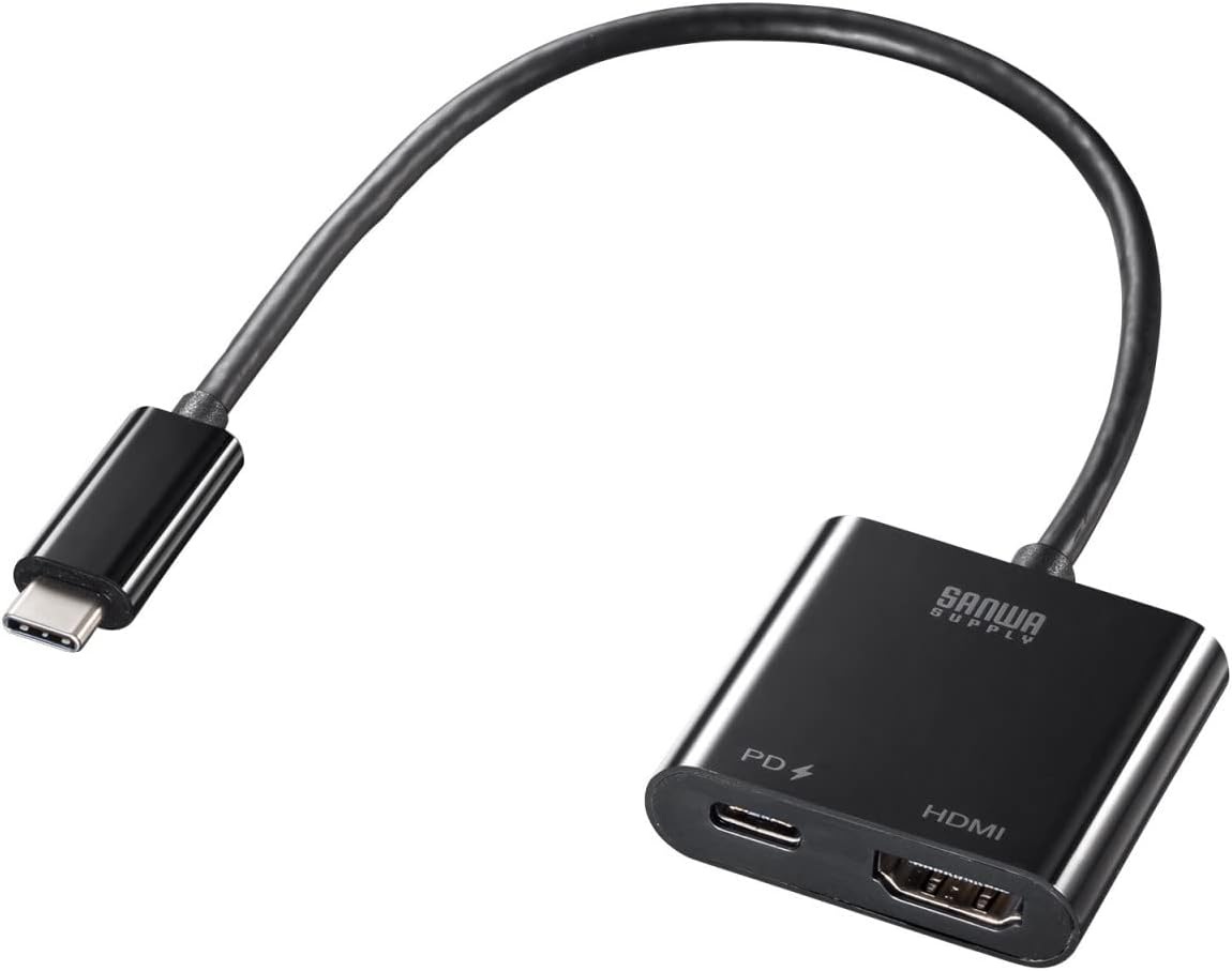 산와 서플라이 USB-C HDMI 4K 어댑터 - 상품 이미지