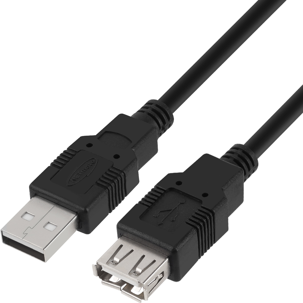 강원전자 넷메이트 USB2.0 연장케이블 3m (블랙) NMC-UF230BK - 상세 이미지 2