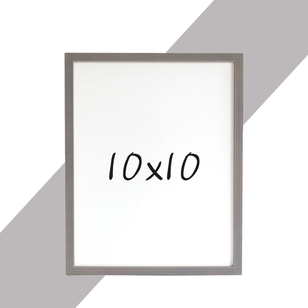 15mm 원목액자 웨딩액자 우드 아크릴 프레임 스튜디오 틀 10x10 254x254mm, 그레이 - 메인 이미지