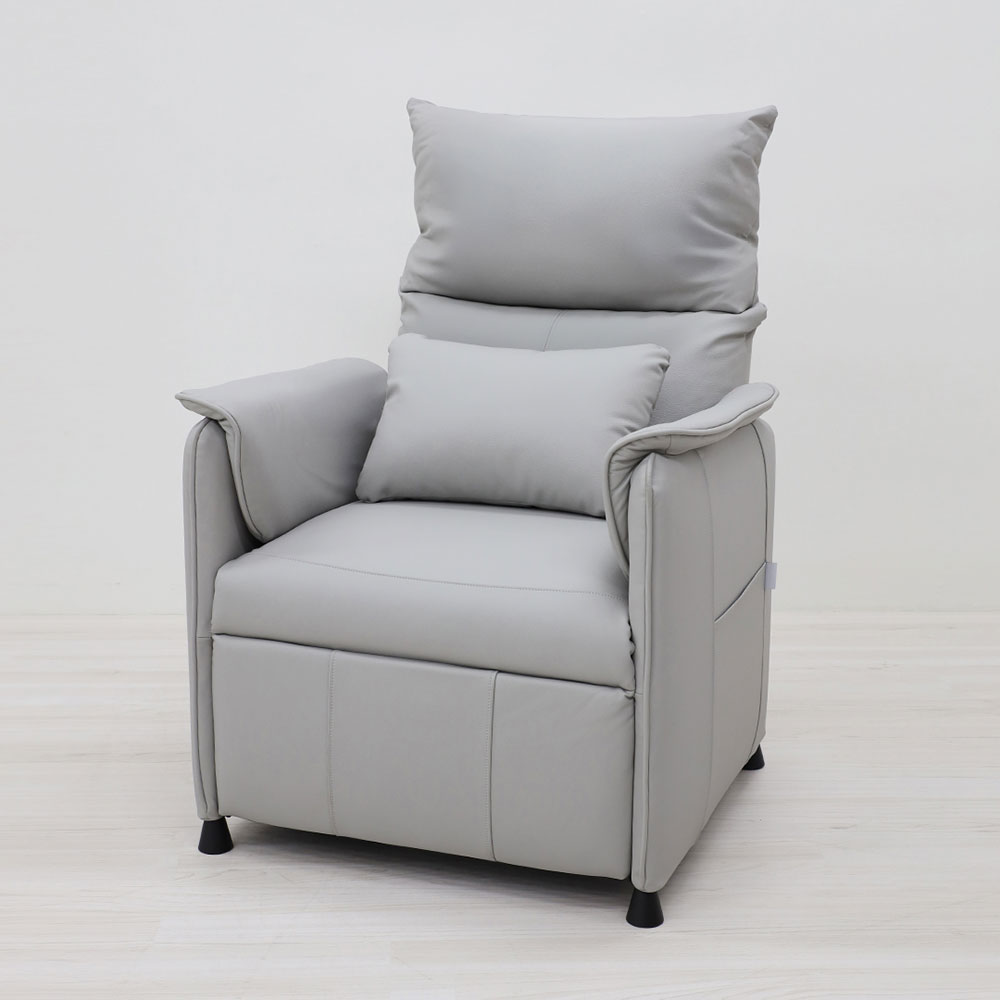 핏쳐 1인용 전동 리클라이너 가죽 소파 ERE1 안락의자 소파