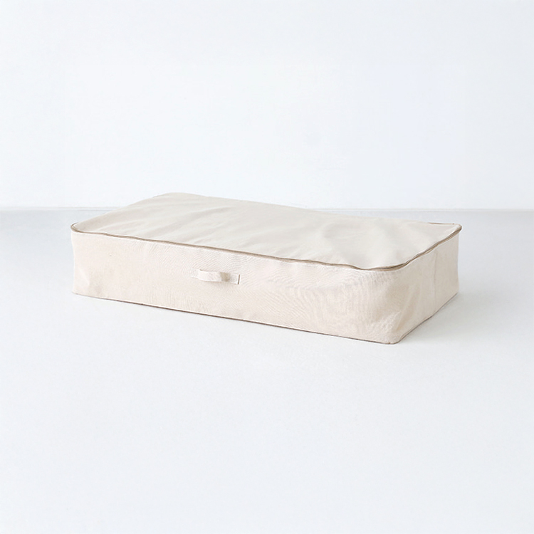 RINEN 패브릭수납함 100x55x19 KS1061STB 1칸, 베이지 9595.7699, 1개 - 메인 이미지