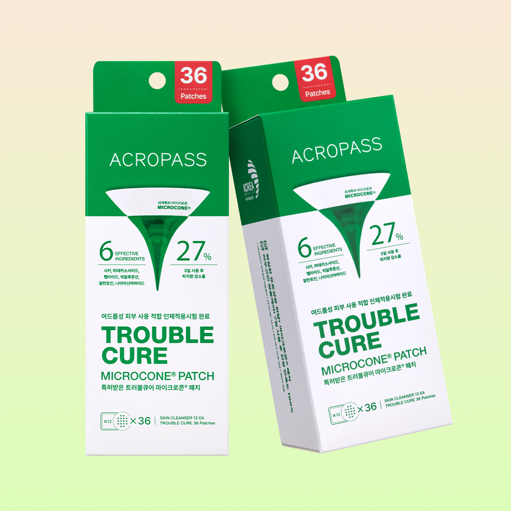 트러블큐어 메가팩 36패치 듀오/ 대용량 여드름성 피부사용적합 패치 제품 이미지