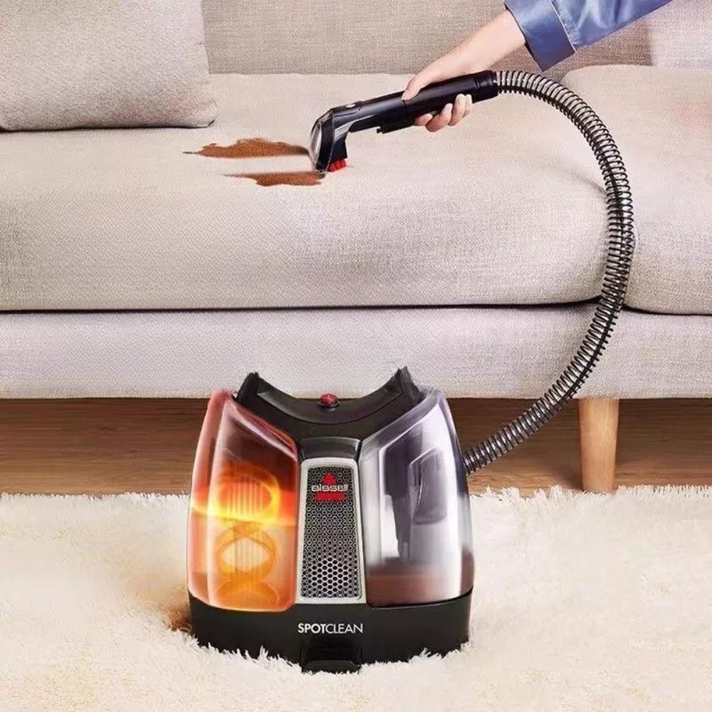 비쎌 스팟클린 습식 스팀청소기 프리미엄버전 패브릭 소파 커튼 러그 침구 침대 리퍼비시 3400