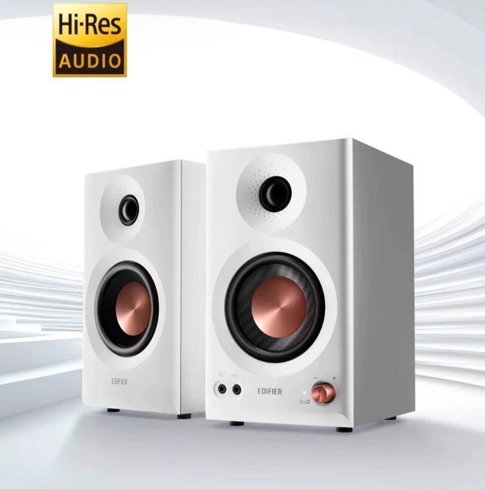 Edifier 에디파이어 스피커 MR3BT 유무선 블루투스 스피커 화이트 MR3BT 화이트+원래 케이블