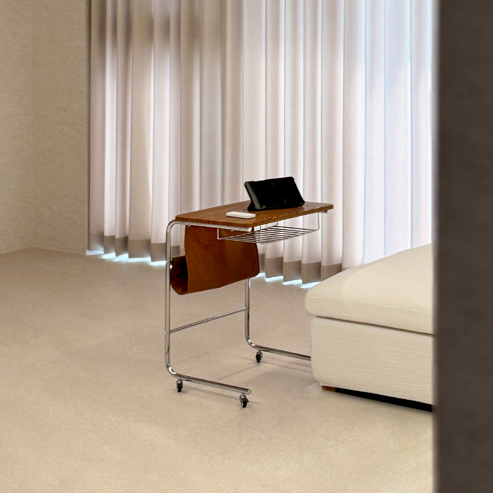 솜홈 이동식 쇼파 사이드테이블