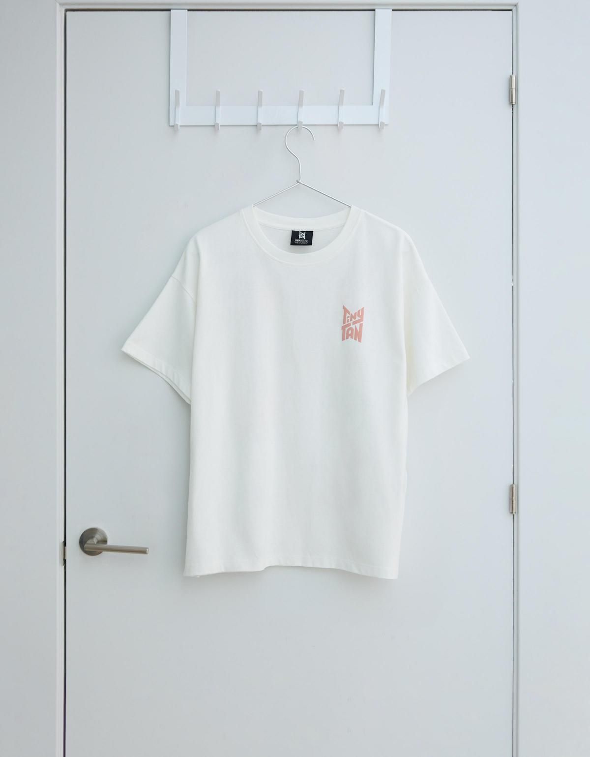 버쉬카 TinyTAN 프린트 반팔 티셔츠 7815/167 OFF WHITE - 상세 이미지 2