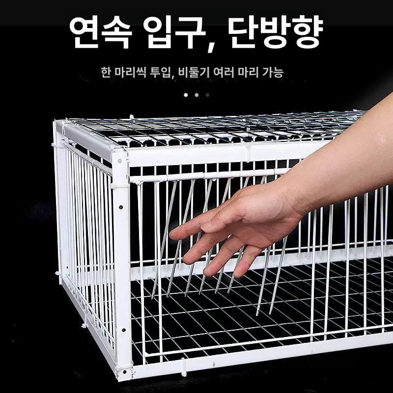 비둘기 포획틀케이지 야생 대형 새장 조류 포획틀 길이 60 높이 40 개 26 cm B - 상세 이미지 2
