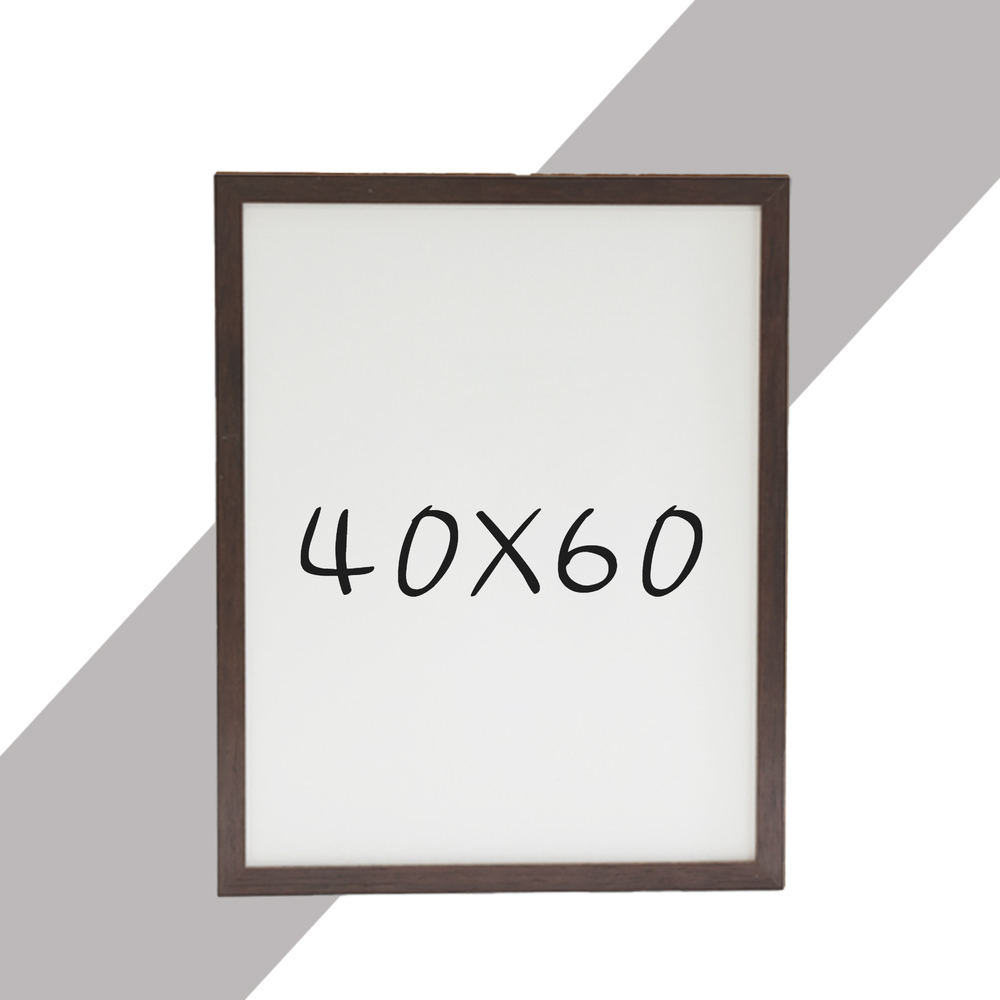 15mm 원목액자 웨딩액자 우드 아크릴 프레임 스튜디오 틀 40x60 400x600mm, 샴페인 - 메인 이미지