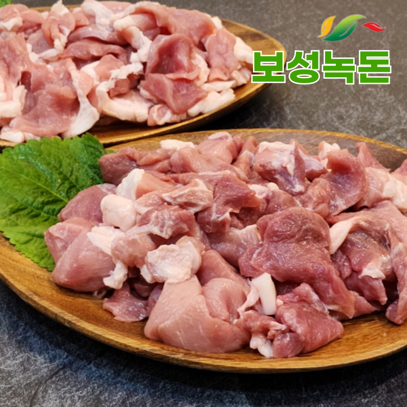돼지계의 프리미엄 녹돈 찌개용 뒷다리살 500g - 메인 이미지