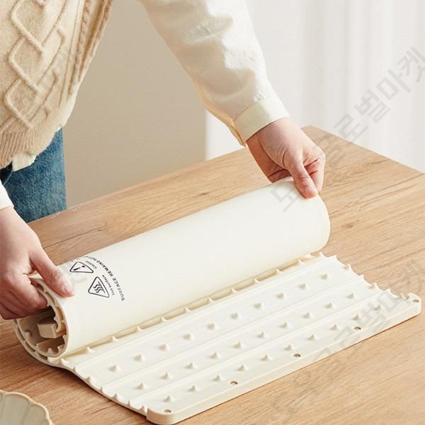 푸드워머매트 휴대용 트레이 접이식 온열 음식 초경량 병원 뷔페 푸드 - 상세 이미지 2