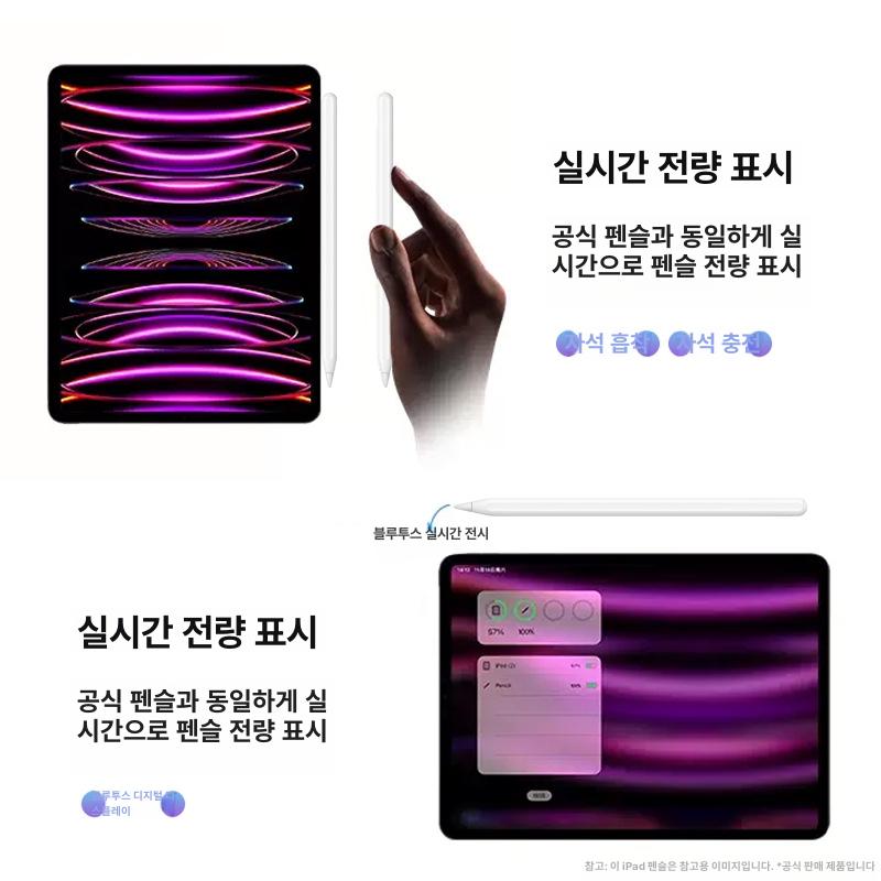 구조독 아이패드 호환 펜슬 GD13 Pro P4 애플 화이트 - 상세 이미지 5