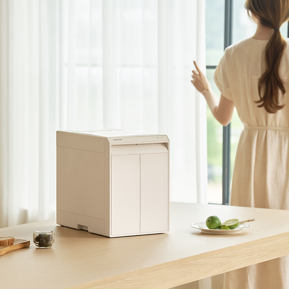 에어메이드 듀얼 히팅 4.5L 대용량 음식물 처리기 더 브릭스 AFC-451 가정용 분쇄기