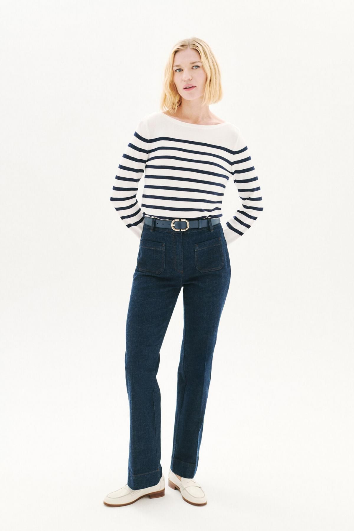 카롤 플레어핏 데님 팬츠 5942274 AZUL - 상세 이미지 2