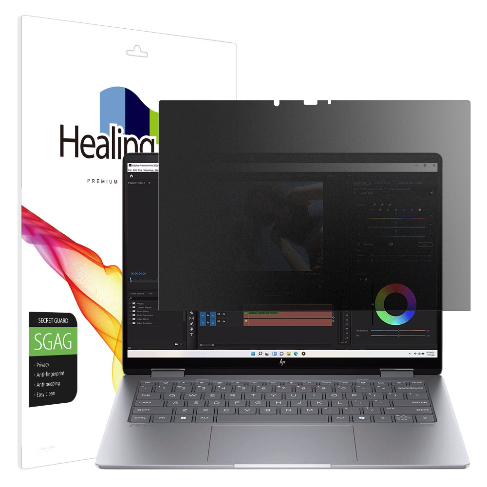 HP 엔비 X360 14 fa-0040AU 프라이버시 저반사 사생활 보호필름 액정 - 메인 이미지
