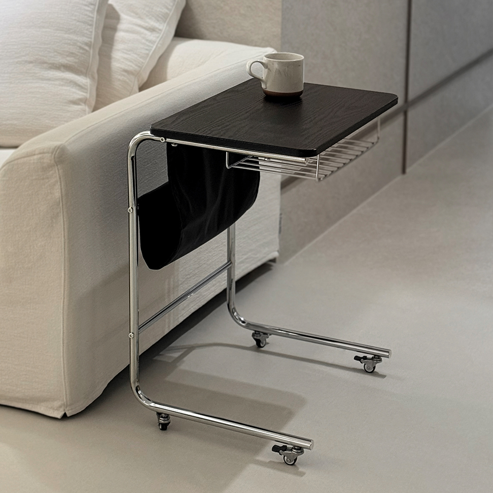 솜홈 이동식 쇼파 사이드테이블