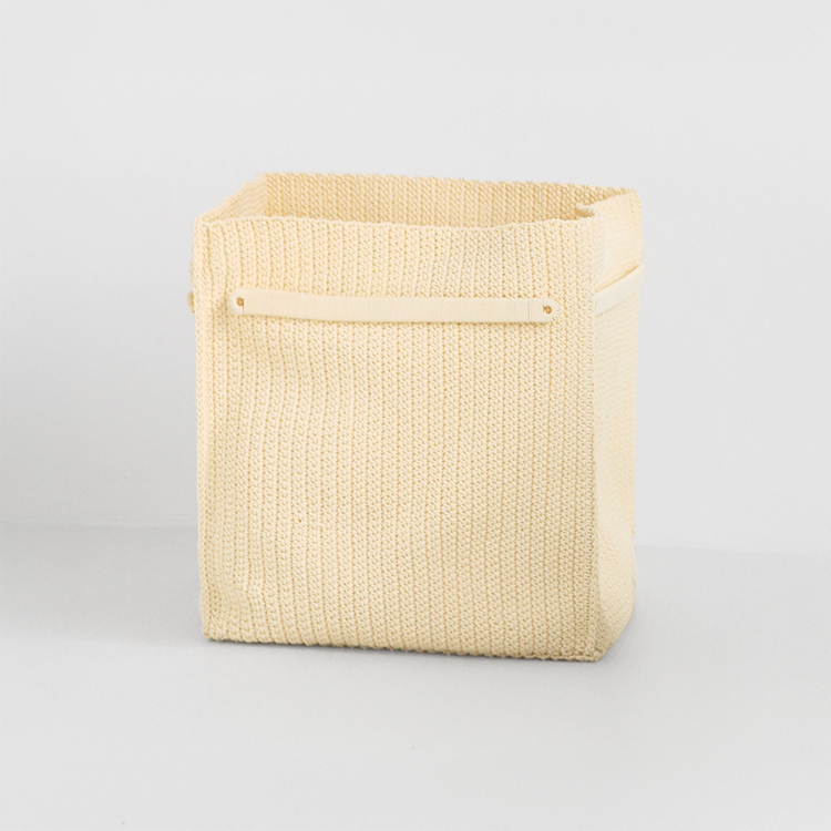 BATUNY 핸드메이드 패브릭수납함 사각 LC2327 300mmx320mmx340mm, 1단, 베이지 5636.4163 - 메인 이미지