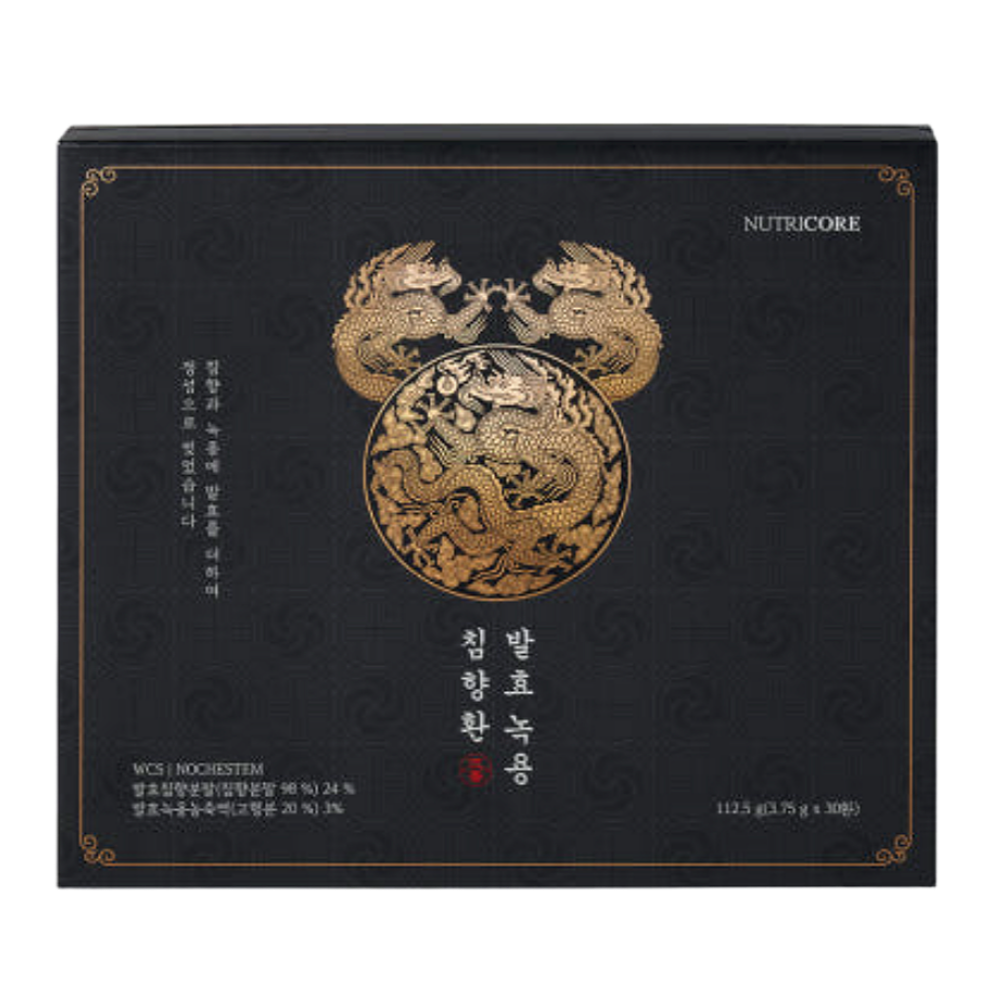 뉴트리코어 발효 녹용 침향환 침향 30환X1개
