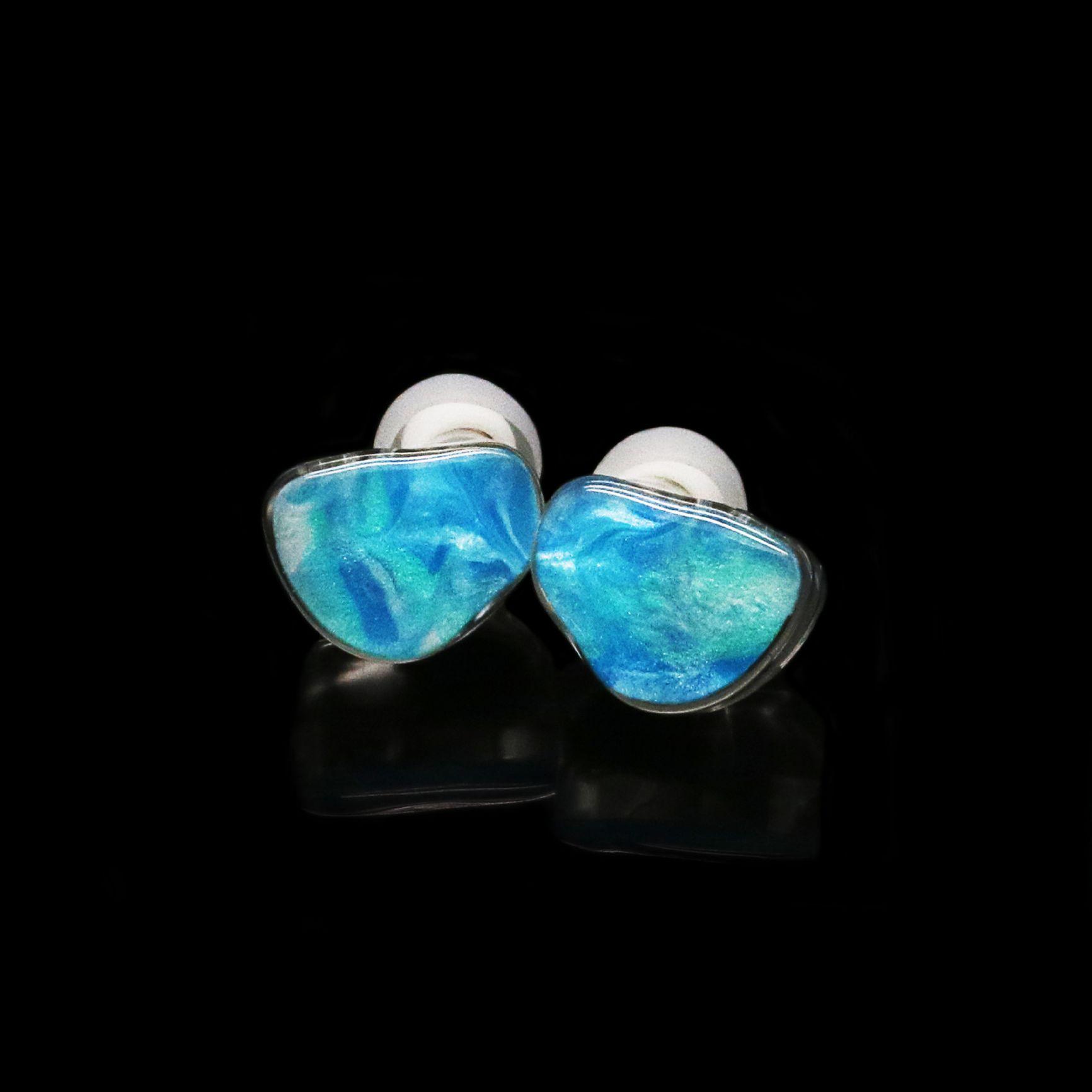 MOONDROP 수월우 란 10mm 이어폰 은빛 장식+은선 이미지 8
