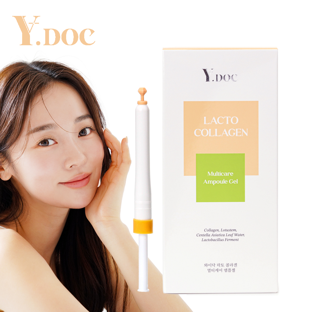 와이닥 락토 콜라겐 멀티케어 이너 케어 앰플 젤 14개 유산균 질정 질 세정제 세럼 탄력 냄새제거 Y존 여성청결제 - 메인 이미지