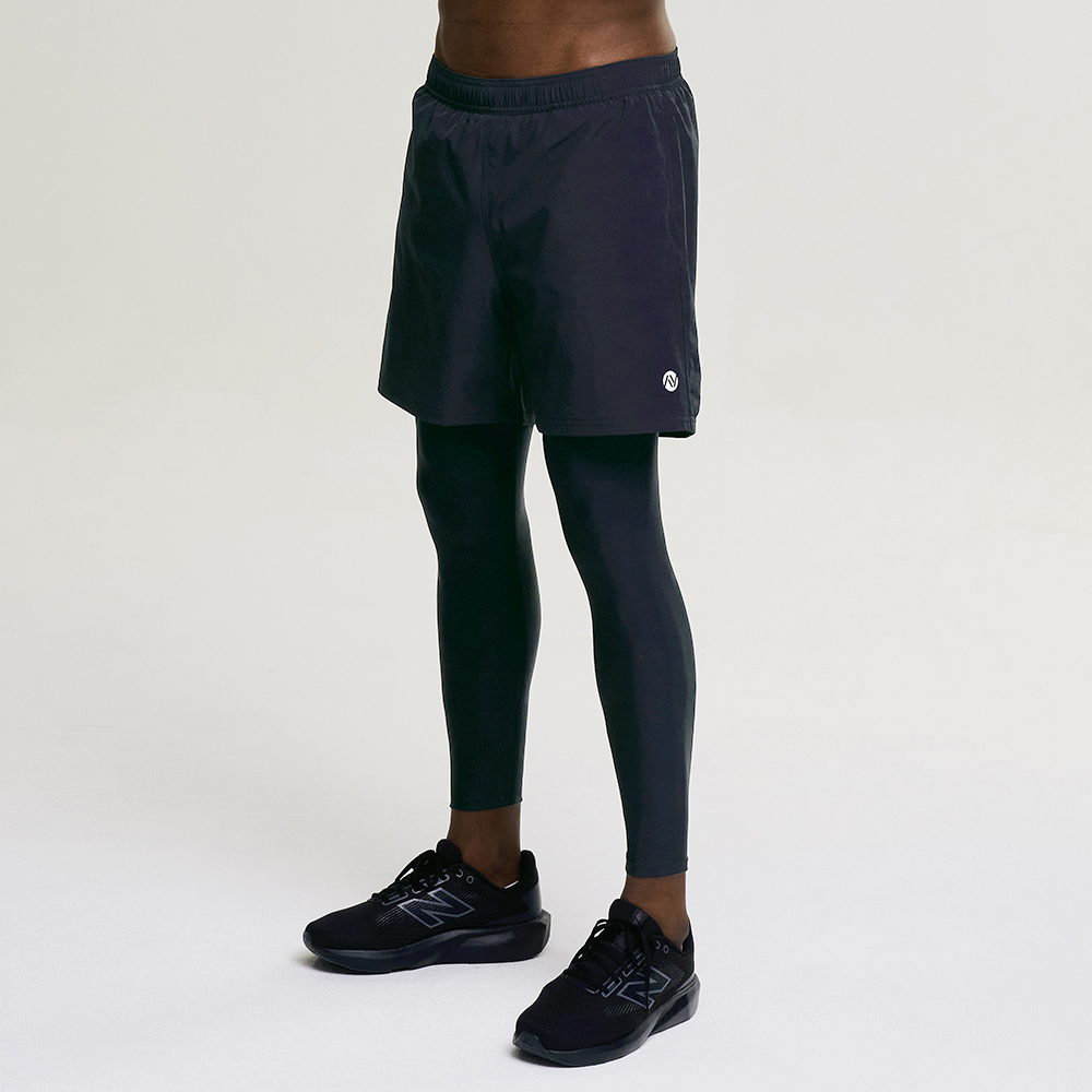 남자 여성 2in1 레깅스 반바지 팬츠 러닝 운동복 짐웨어 수영복 헬스 마라톤 트레이닝 바지