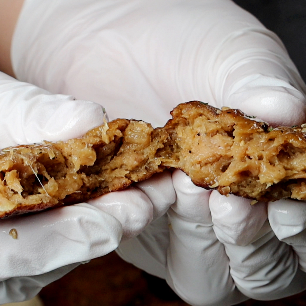 렌지 조리 가능 미네이션 한돈 떡갈비 2팩 수제 냉동 너비아니 반찬 120g, 2개