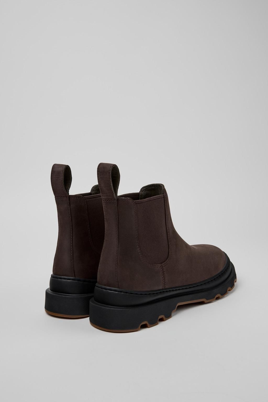 캠퍼 테크니컬 브라운 누벅 앵클부츠 Brutus K400818-002 BROWN - 상세 이미지 3