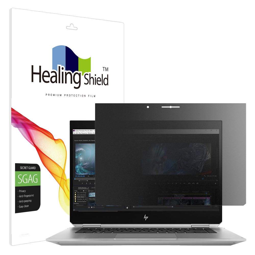 HP Z북 Studio X360 G5 7UH31AV 프라이버시 저반사 사생활 보호필름 액정 - 메인 이미지