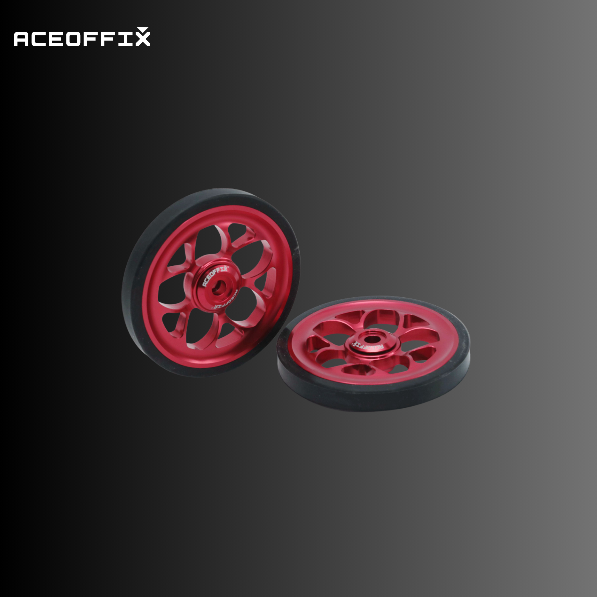 에이스오픽스 브롬톤 70mm 이지휠 꽃잎 CNC 트라이폴드 알루미늄 경량화 튜닝 - 상세 이미지 5