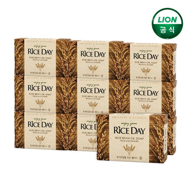 라이스데이 비누 윤 x 10개 / 세안 비누
