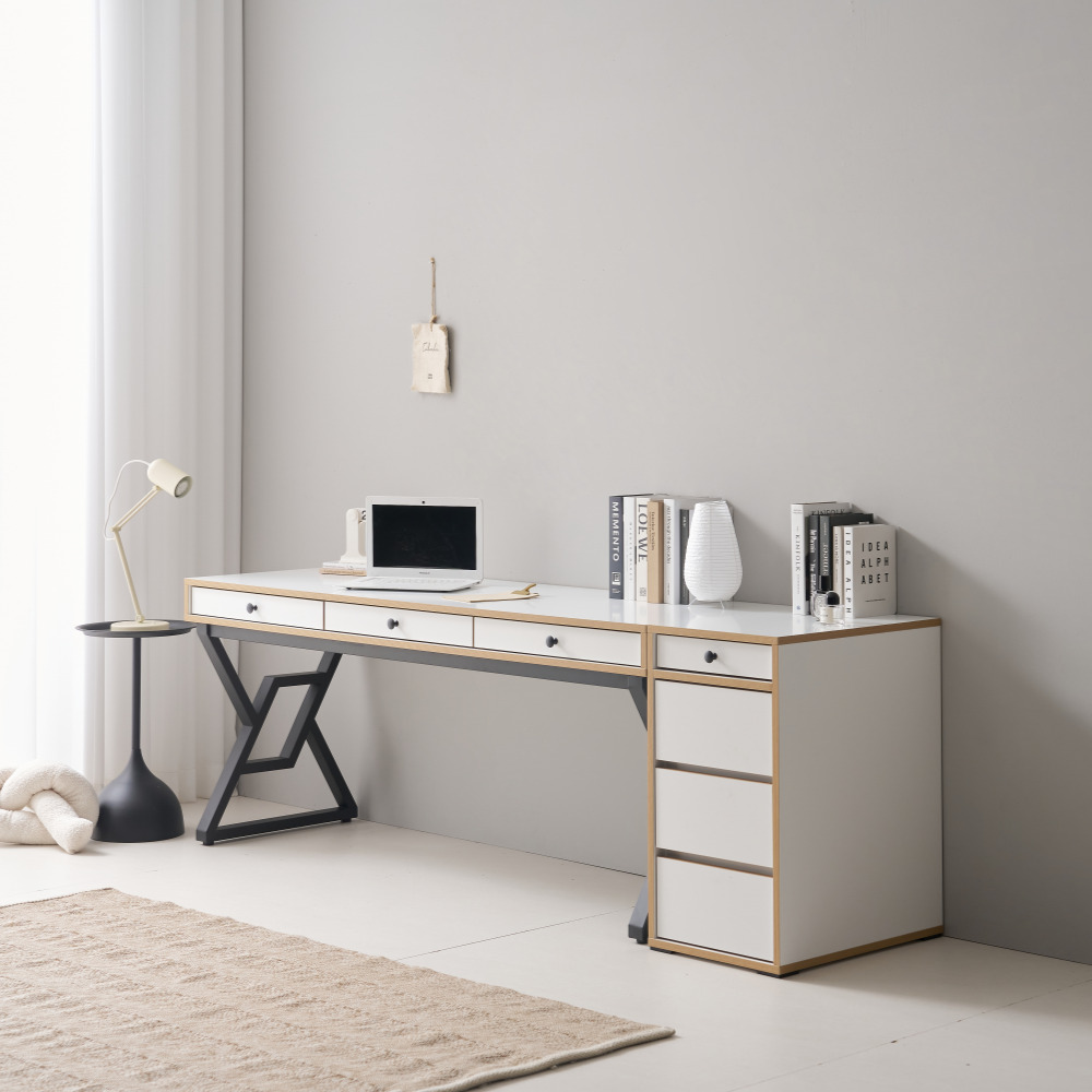 콘 책상겸테이블 중학생 과외 넓은 긴 책상 1600