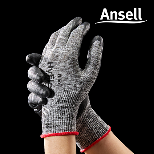 안셀 하이플렉스 11-801 NBR 코팅 작업장갑 안전 택배 포장 M(8호), 10켤레 제품 이미지