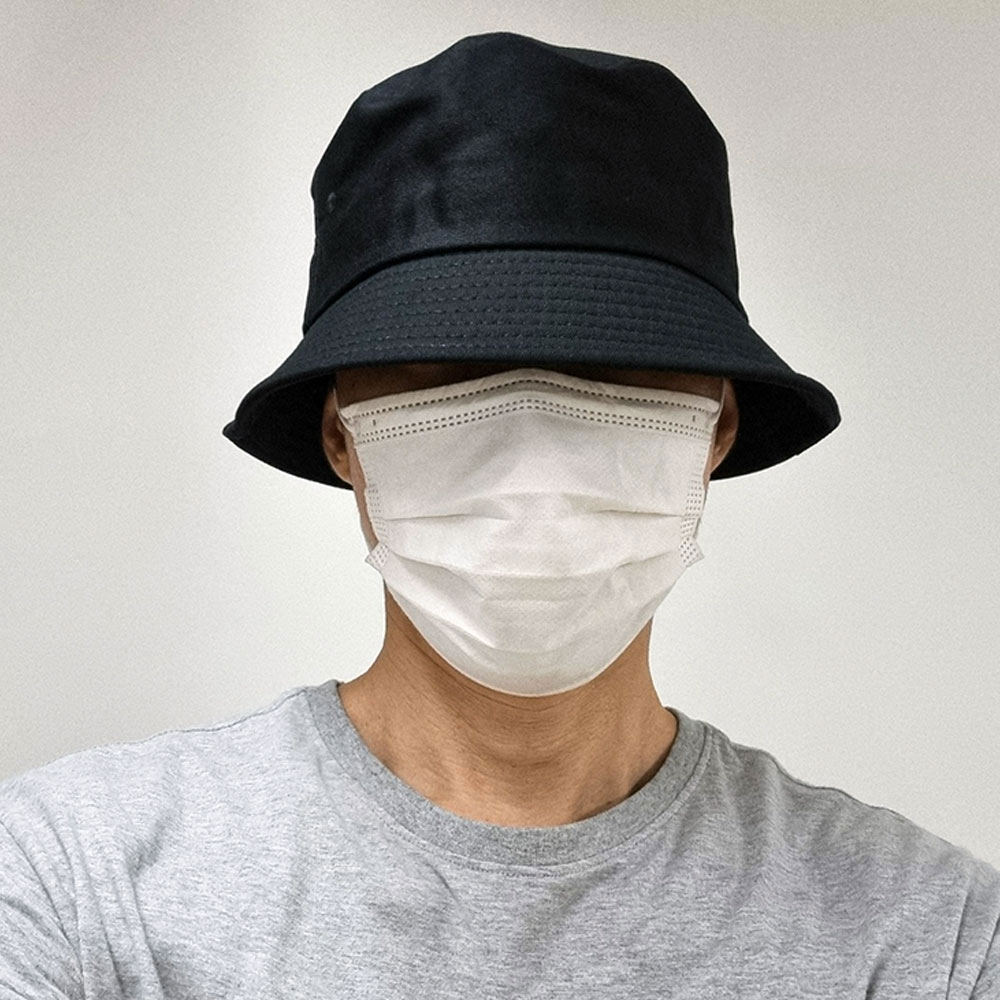 비시몬 남자 버킷햇 빅사이즈 대두 벙거지 모자