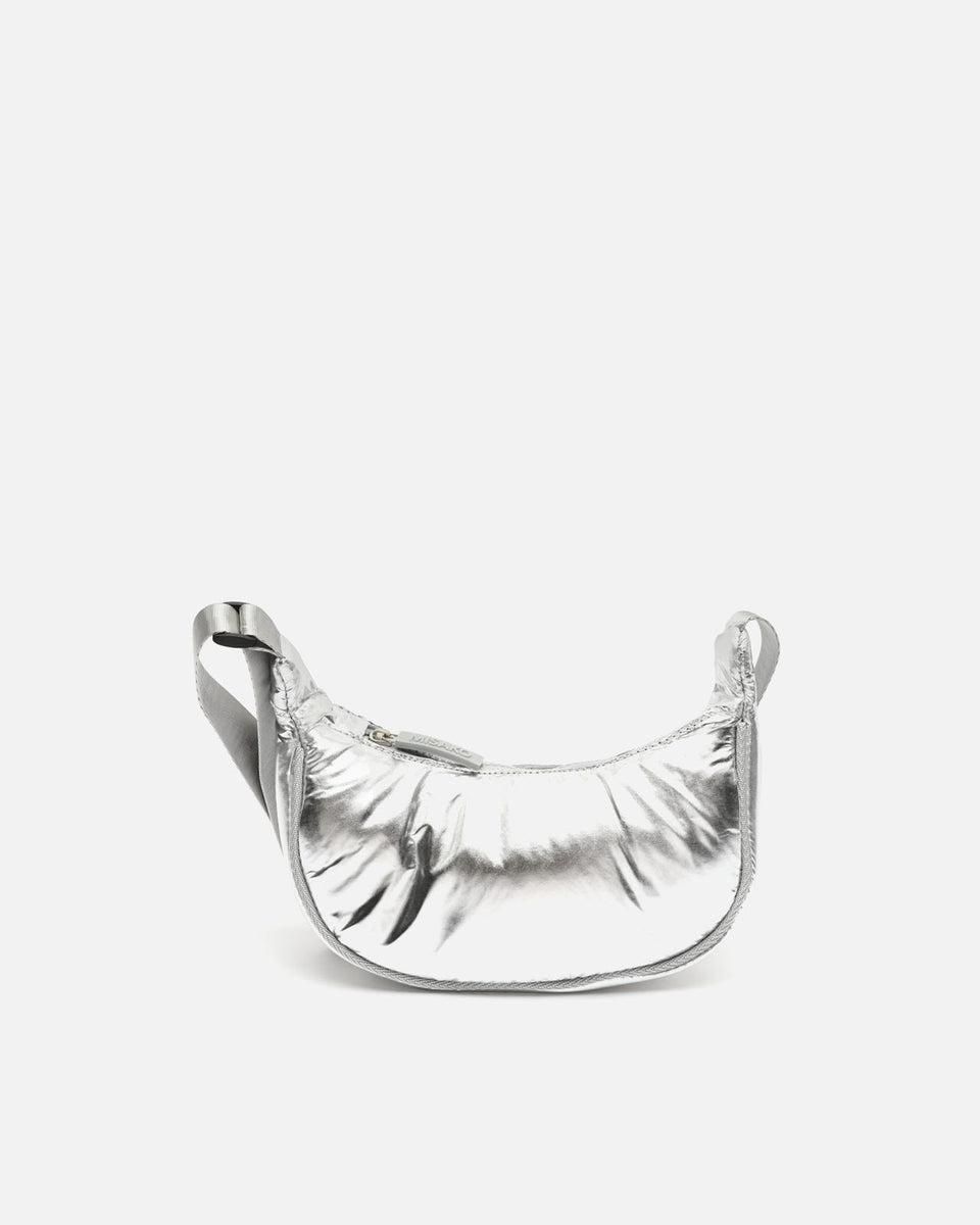 미사코 메탈릭 트렌디 스몰 범백 Cilon- SILVER - 메인 이미지