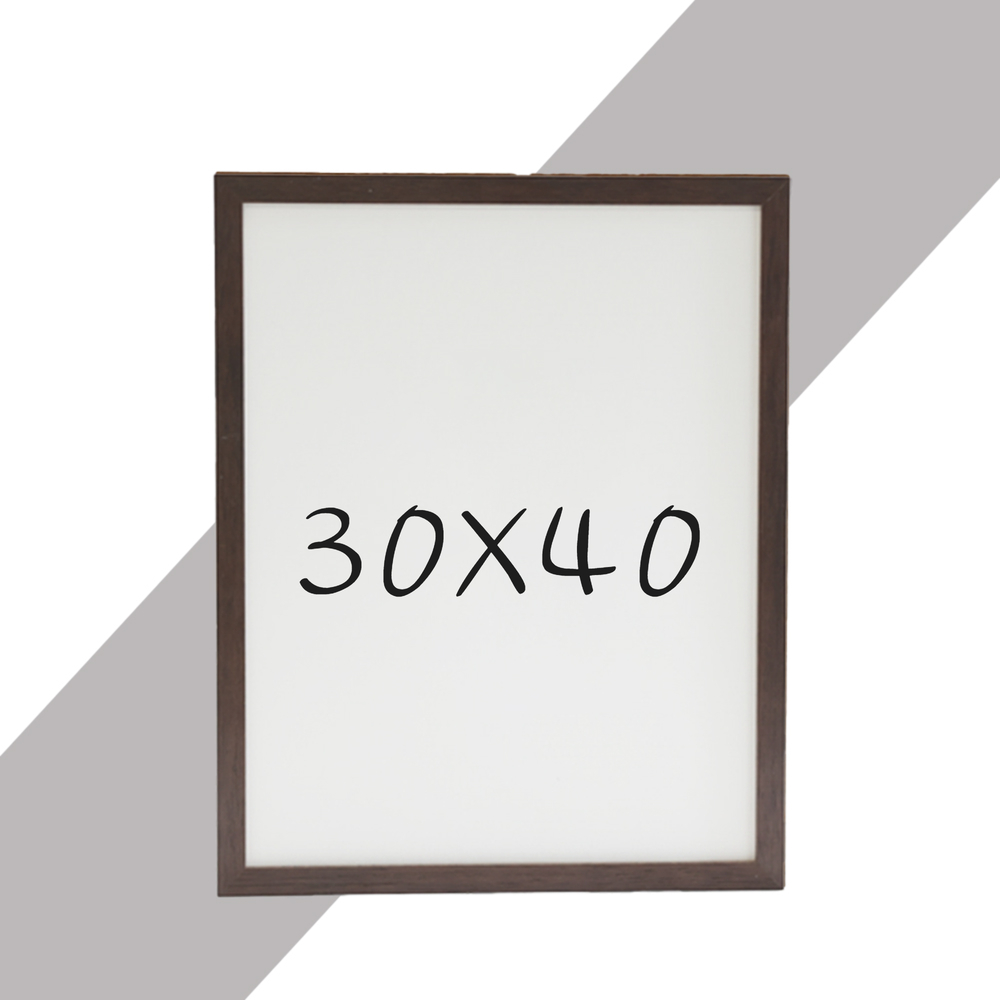 15mm 원목액자 웨딩액자 우드 아크릴 프레임 스튜디오 틀 30x40 300x400mm, 샴페인 - 메인 이미지