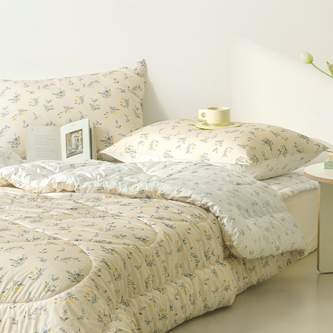 세사온라인 알러지케어 먼지없는 사계절 차렵이불패드 풀세트 블리비, SS(슈퍼싱글)