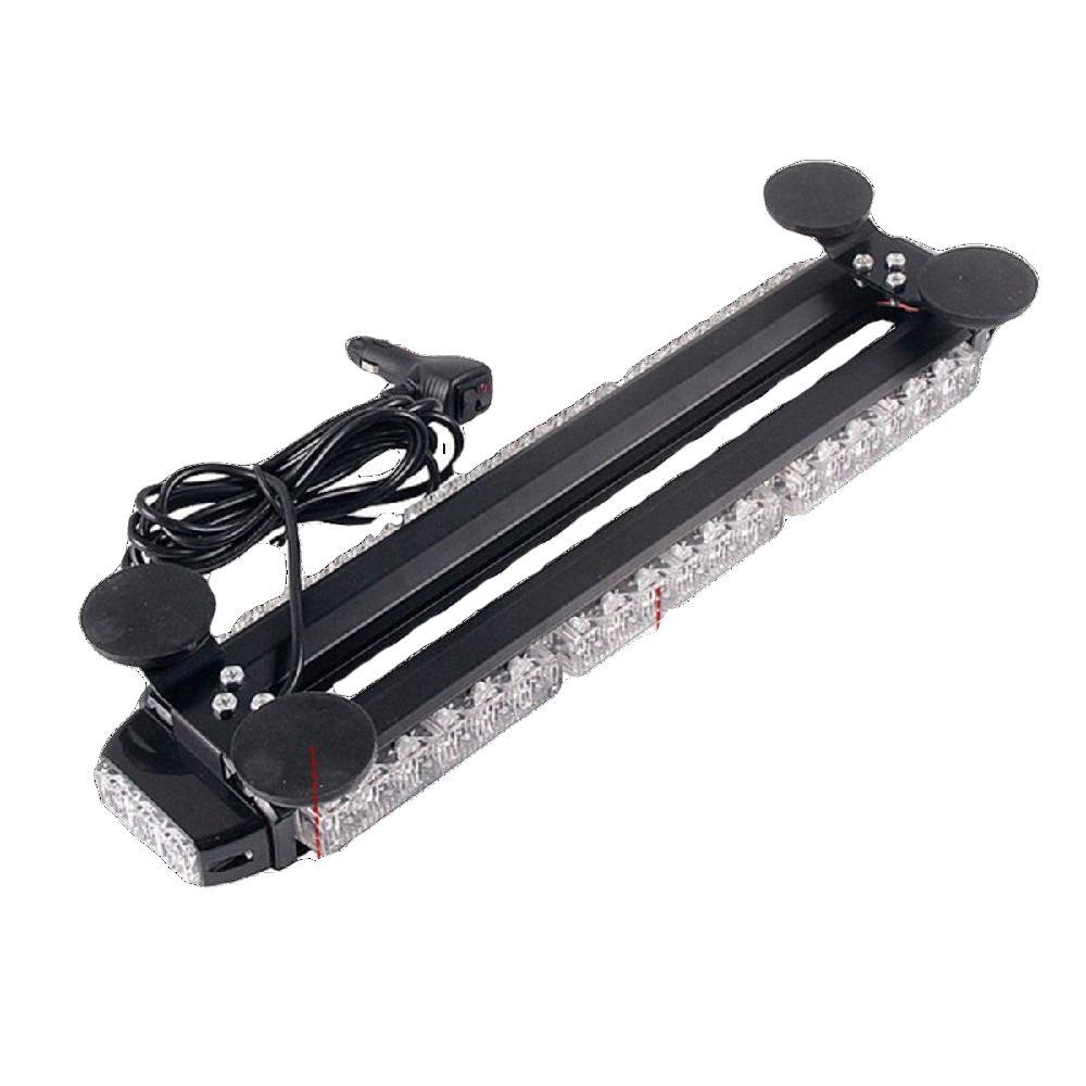 차량용 LED 차량 렉카차 긴급 싸인 경광등 굴삭기 일반 스위치-4구 빨강파랑 12-24V - 상세 이미지 2