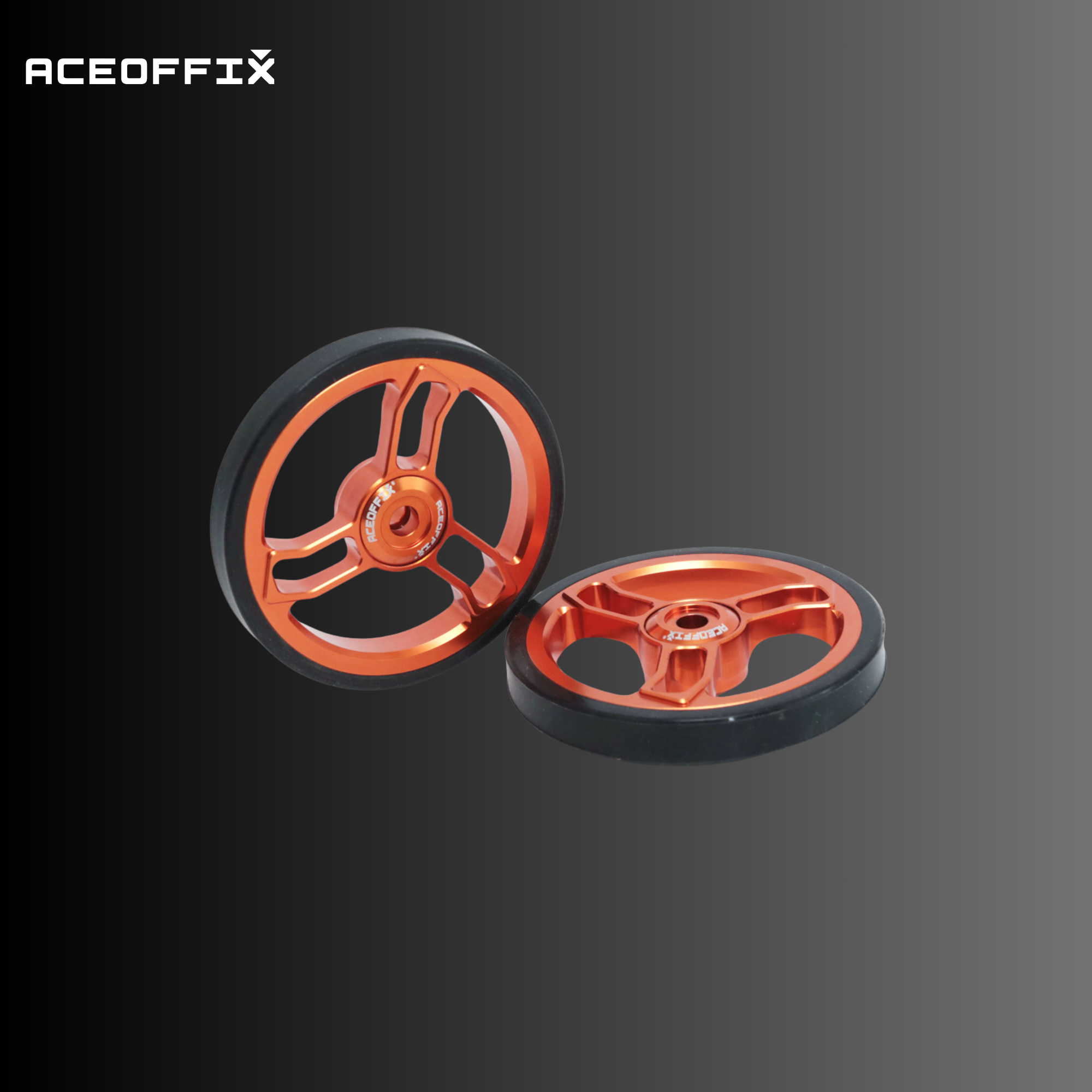 에이스오픽스 브롬톤 70mm 이지휠 트라이폴드 CNC 풍차 알루미늄 경량 이미지 6