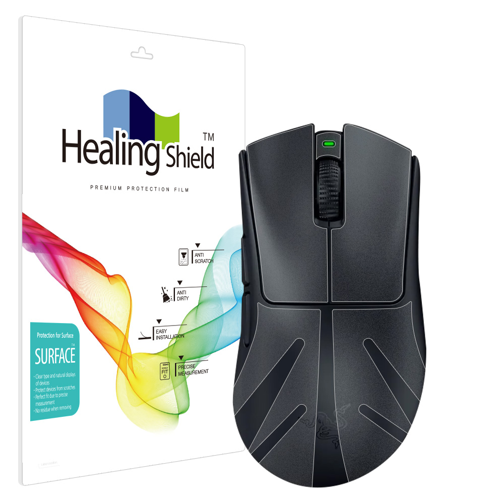레이저 데스에더 V4 프로 무선 마우스 무광 외부보호필름 세트