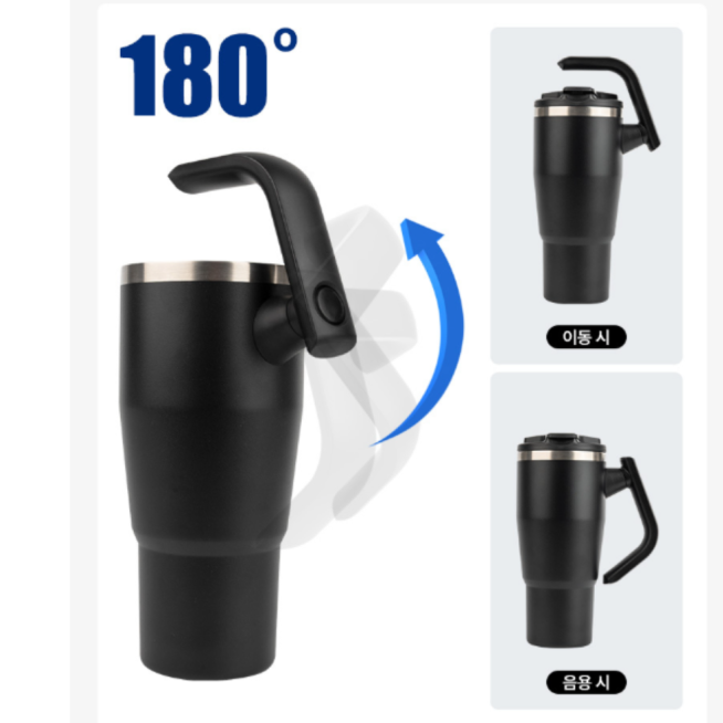 스텐텀블러 보온보냉 빨대 워터보틀 물통 950ml 대용량텀블러 - 상세 이미지 2