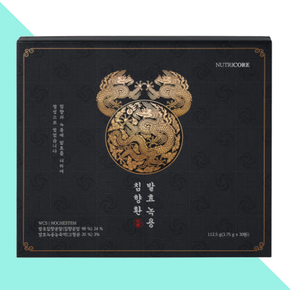 뉴트리코어 침향환 침향 발효 녹용 30환X1박스