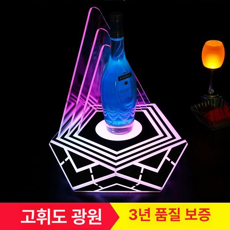 바 디스플레이 좌석 조명 날개 위스키  업그레이드된 아이스 스페이드 와인 블루 - 상세 이미지 4