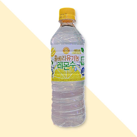 홀베리 유기농 레몬수 유기가공식품 500ml 24병