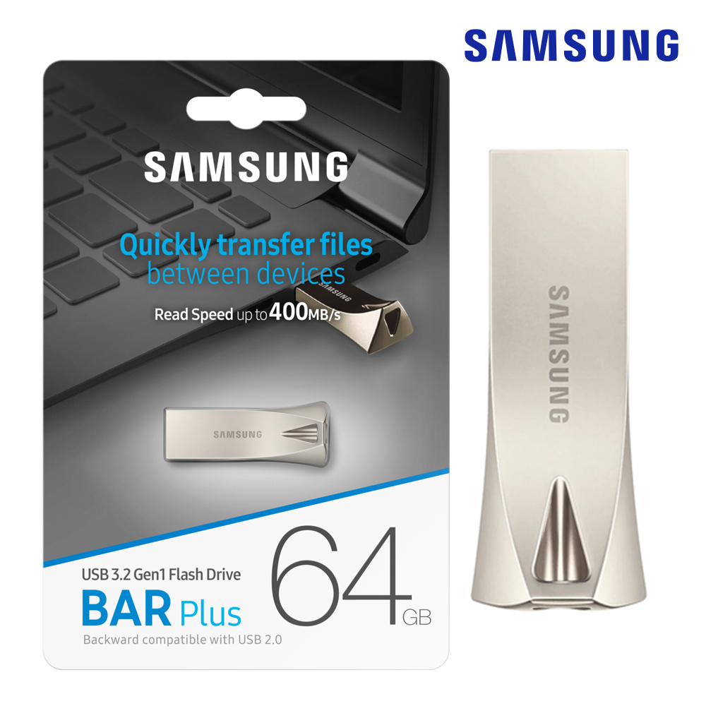 삼성전자 USB 메모리 MUF-BE BAR Plus 64GB