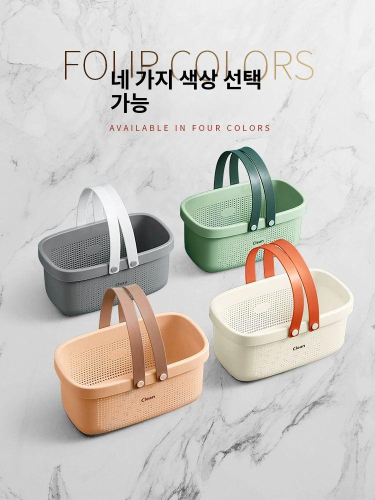사우나백 수영바구니 목욕가방 사우나 헬스장 사우나가방 특가 대형 아이보리 두껍고 내구성 변형 - 상세 이미지 5