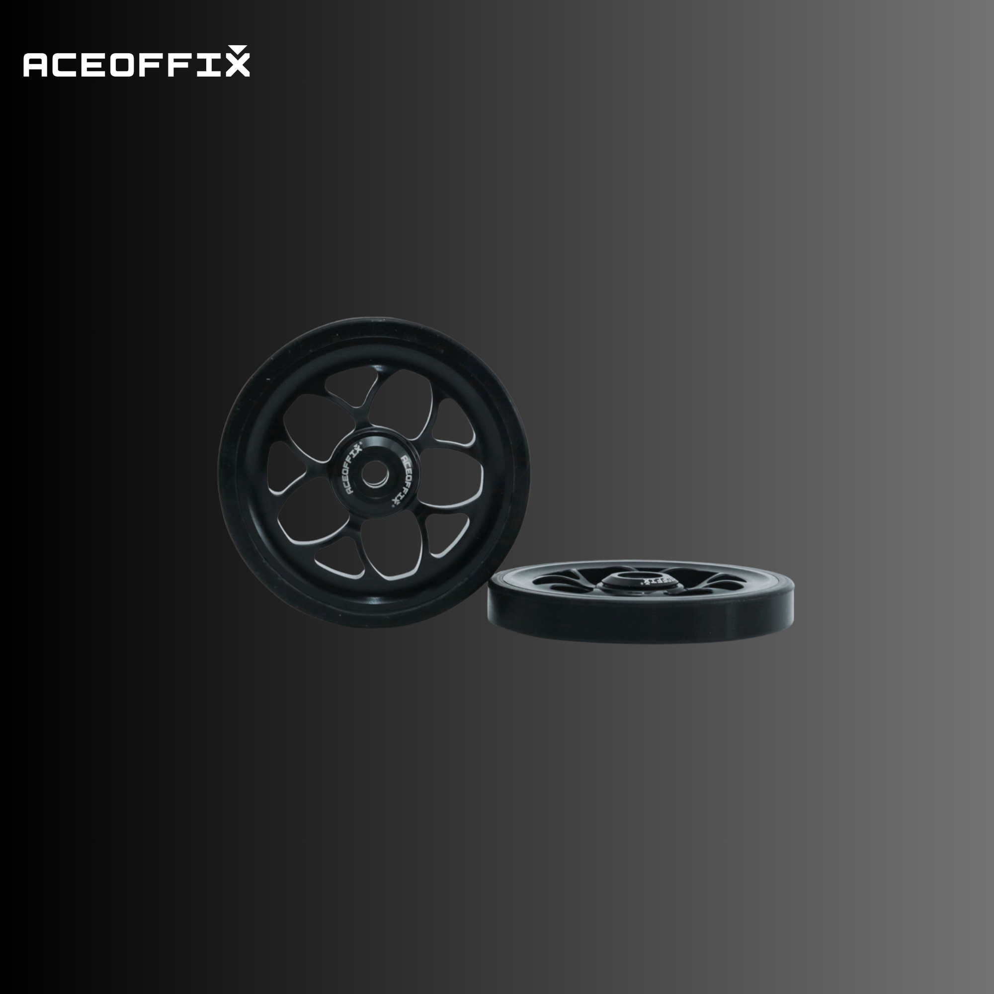 에이스오픽스 브롬톤 70mm 이지휠 꽃잎 CNC 트라이폴드 알루미늄 경량화 튜닝 - 상세 이미지 2