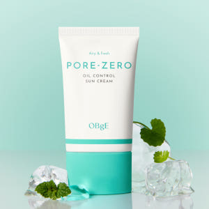 오브제 포어 제로 오일 컨트롤 선크림 50ml SPF 50+ 솔직 후기 | 피부 타입별 분석 - 상품 이미지 1