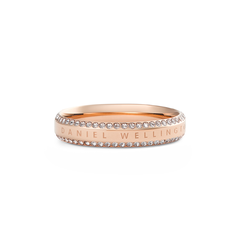 다니엘 웰링턴 CLASSIC AURA DUO RING 심플 포인트 써지컬스틸 레이어드링 이미지 8