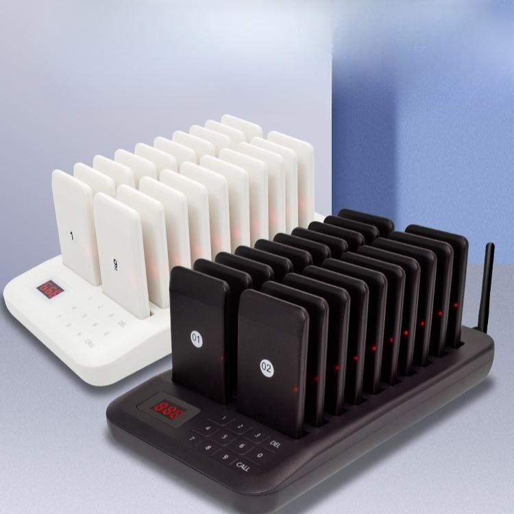 무선 호출기 진동벨 카페 대기 드래그 디쉬 알림벨 - 상품 이미지